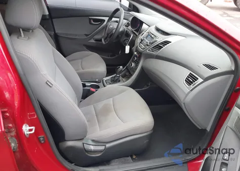 2016 Hyundai Elantra Se from USA, damaged, VIN KMHDH4AE9GU489282